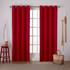 DEYZ HOME DECOR Elegant Red Curtain